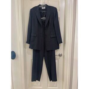Kasper Black Tailored Blazer Professional Suit Jacket